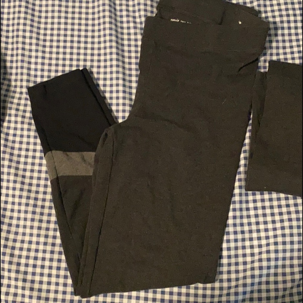 AE American Eagle Aerie set of 2 leggings charcoal